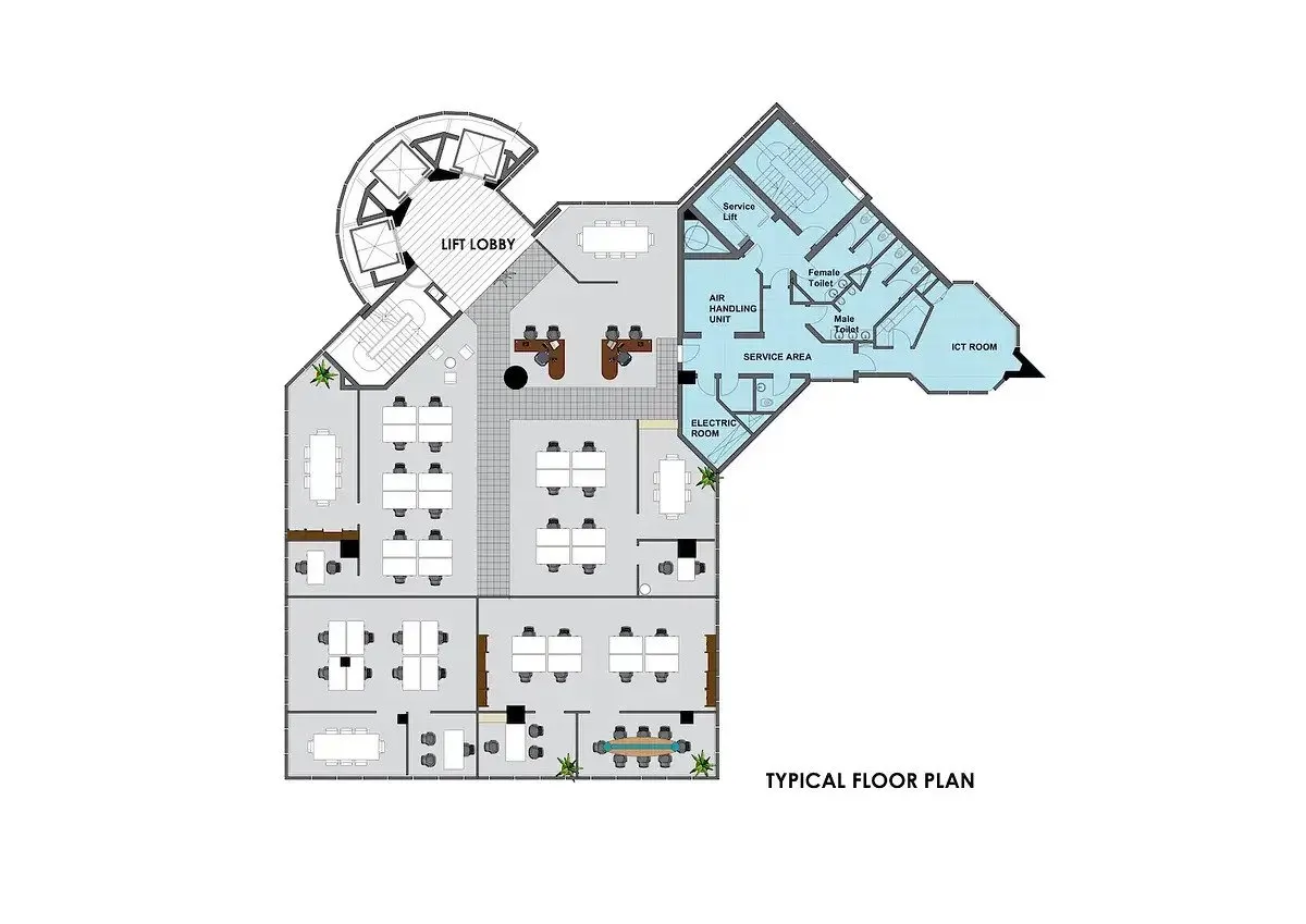 Churchgate Plaza floor plan 3